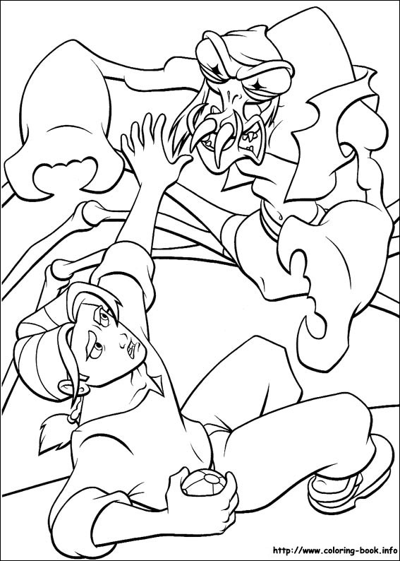 Treasure Planet coloring picture